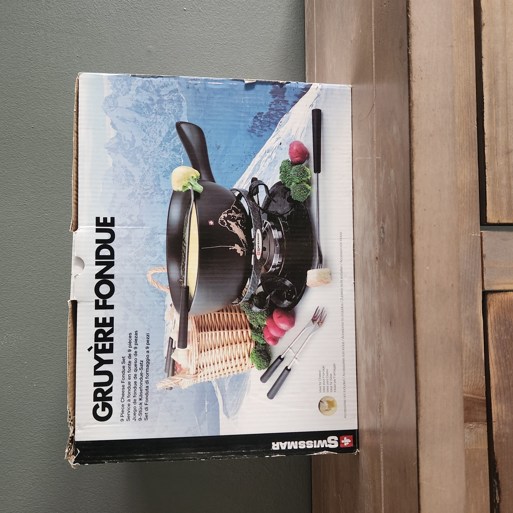 Swissmar Gruyère Fondue Set - Black